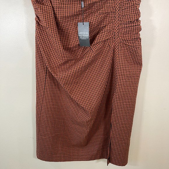 NWT Rails Luci Skirt in Russet Gingham - Picture 8 of 8